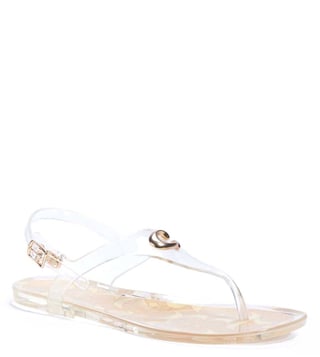 Buy Coach Clear Natalee Jelly Sandals for Women Online Tata CLiQ