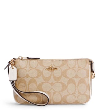 Coach wristlet sale pouch