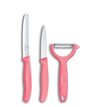 Victorinox Swiss Classic Trend Colors Universal Peeler, Light Red