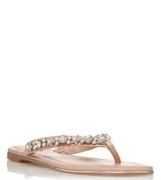 Nude discount thong sandals