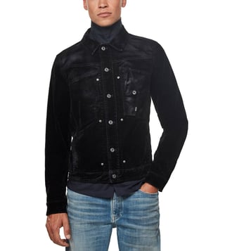 G star black clearance denim jacket