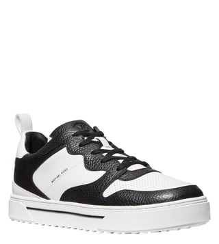 Buy MICHAEL Michael Kors Optic White & Black Baxter Men Sneakers Online @  Tata CLiQ Luxury