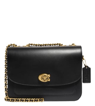 Buy Coach Black Madison Medium Shoulder Bag for Women Online @ Tata CLiQ  Luxury