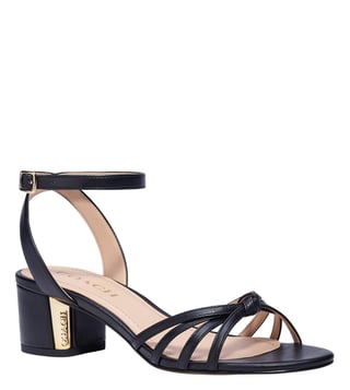 Coach ankle best sale strap sandals