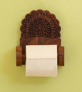 Yellow toilet roll holder. official online shop.