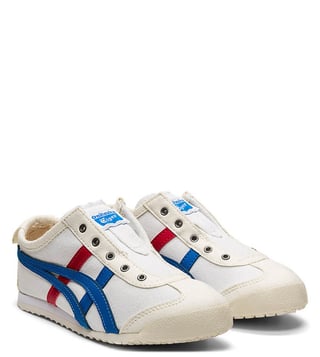 Bekostning Mindful kone Buy Onitsuka Tiger Kids MEXICO 66 PS White & Directoire Blue Sneakers  Online @ Tata CLiQ Luxury