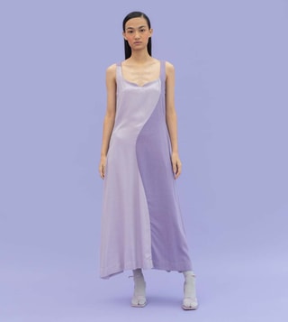 Buy Little Things Studio Lilac / Mauve Dear Ocean Dumbo Fighter Dress only at Tata CLiQ Luxury