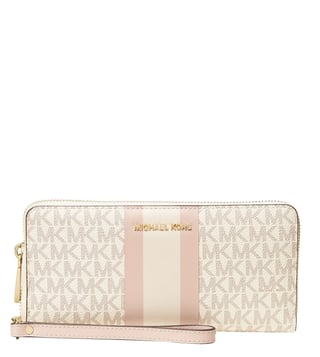 Vanilla soft pink michael best sale kors wallet