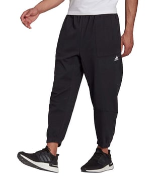 Loose Fit Joggers - Black - Men