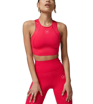 Buy Adidas Pink Regular Fit Sports Bra for Women Online @ Tata