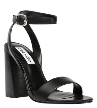 Steve madden best sale black strap sandals