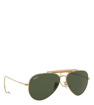 Buy Ray-Ban Icons Gold Unisex Sunglasses Online @ Tata CLiQ Luxury