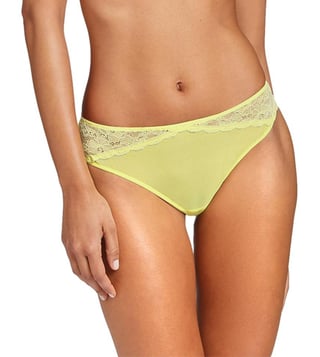 Buy YAMAMAY Lace Pattern Polyamide Low Waist g-String for Women