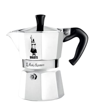 Buy Bialetti White Moka Express Coffee Maker 3 Cups Online