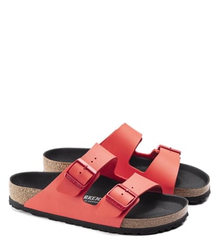 mens birkenstock red