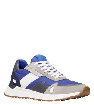 michael kors tennis shoe mens blue