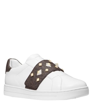 michael kors studded tennis shoes