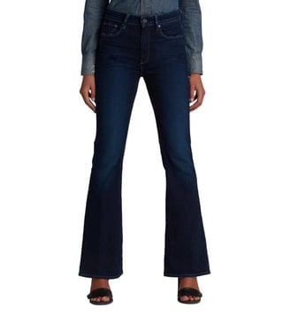 Buy RAW Bootcut Blue Washed High Jeans for Women Online @ Tata CLiQ Luxury