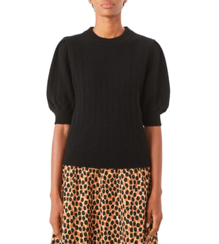 kate spade puff sleeve sweater