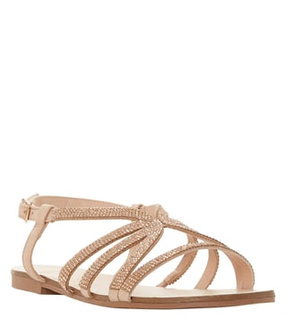 Rose gold dune on sale sandals