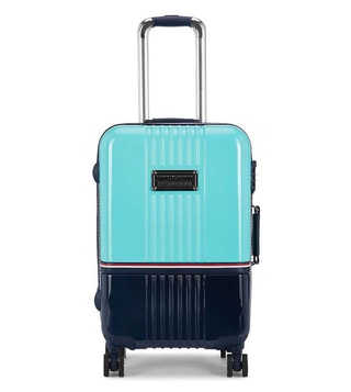 Tommy Hilfiger ABS 52 cms Navy Hardsided Cabin Luggage Crystal   Amazonin Fashion