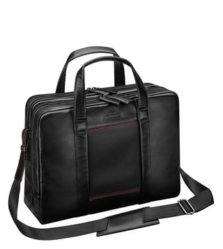 Buy Mercedes-AMG Black Medium Business Briefcase Online @ Tata CLiQ Luxury