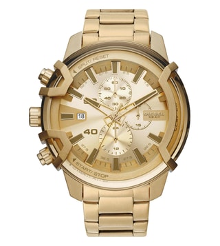 Buy Diesel DZ4573 Griffed Chronograph Watch for Men Online @ Tata CLiQ  Luxury