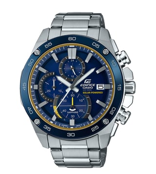 Casio edifice solar powered 2024 chronograph