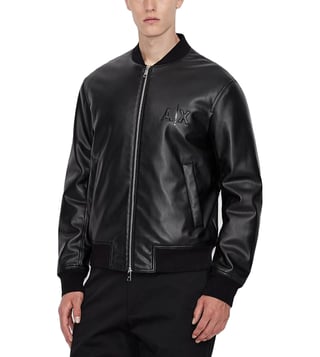 Buy Armani Exchange Black Regular Fit Bomber Jacket for Men Online @ Tata  CLiQ Luxury