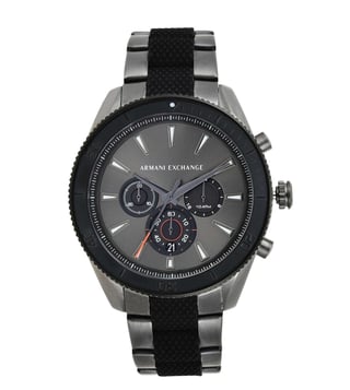 Buy Armani Exchange AX1816 Grey Enzo Two Tone Watch for Men Online