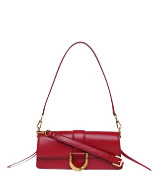 Buy CHARLES KEITH Red Small Shoulder Bag Online Tata CLiQ Luxury