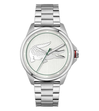 Lacoste men's silver online stainless steel bracelet watch