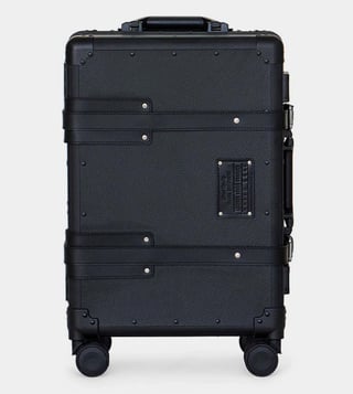 Buy Nappa Dori Black Aviator Cabin Bag 