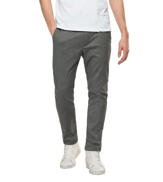 Replay PANTS  Cargo trousers  cold greygrey  Zalandode