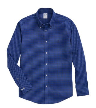 Gingham oxford sport discount shirt