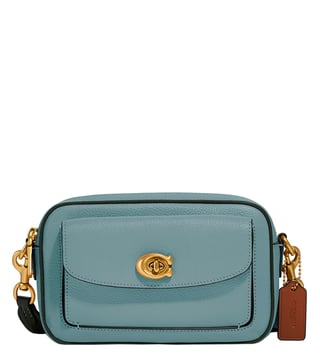 Buy Coach Green Camera Medium Cross Body Bag for Women Online @ Tata CLiQ  Luxury