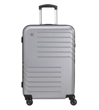 Buy Carpisa Silver Tendency Checked Trolley Online @ Tata CLiQ Luxury