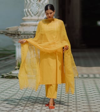 Buy Okhai Festive Sunset Gota Patti 
