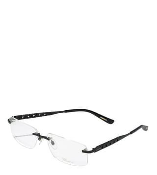 Buy Chopard Black Rectangular Eye Frames for Men Online Tata