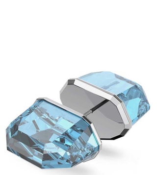 Buy Swarovski Blue Lucent Stud Earrings only at Tata CLiQ Luxury