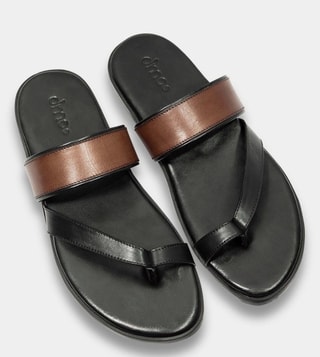 Buy Toe Ring Sandals Leather Sandals Black Sandals Greek Online in India   Etsy