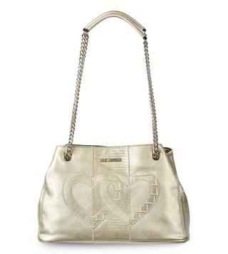 Love moschino gold on sale bag