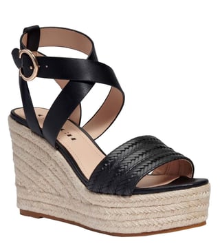 Buy Coach Black Isabela Wedges for Women Online Tata CLiQ Luxury