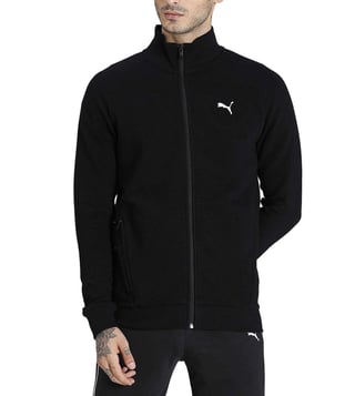 Buy Puma Black Regular Fit Bomber Jacket for Men Online @ Tata CLiQ Luxury