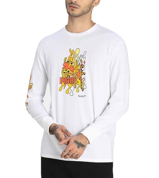 Buy Under Armour White Cotton Regular Fit Printed Sports T-Shirt for Mens  Online @ Tata CLiQ