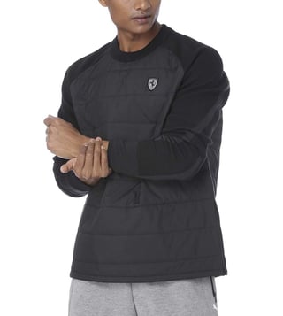 puma ferrari evoknit midlayer puffer sweatshirt