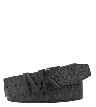 Buy MICHAEL Michael Kors Black Logo Reversible Belt for Men Online @ Tata  CLiQ Luxury