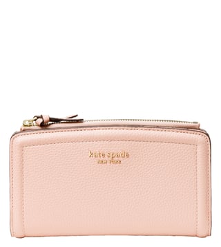 Buy Kate Spade Pink Knott Small Wallet Online @ Tata CLiQ Luxury