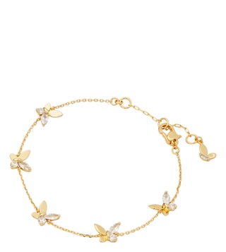 Buy Kate Spade Beige Social Butterfly Bracelet only at Tata CLiQ Luxury