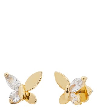 Buy Kate Spade Beige Social Butterfly Earrings only at Tata CLiQ Luxury
